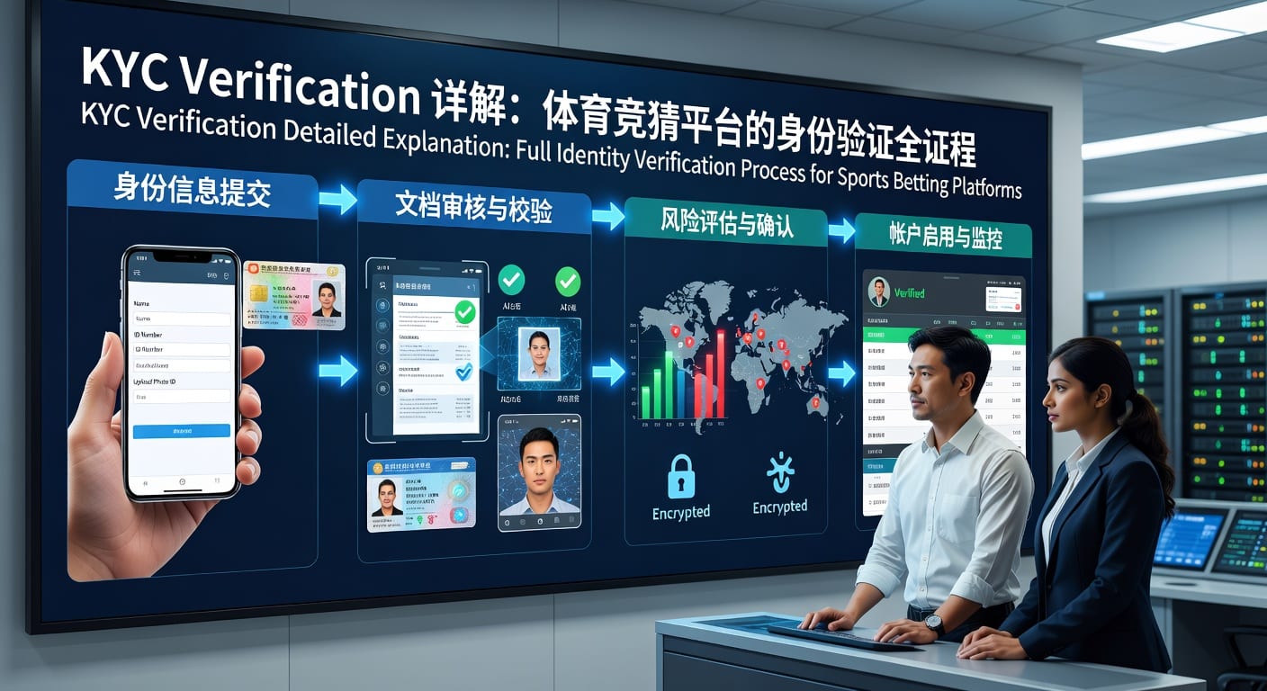 KYC verification 体育平台开户注册与审核要点