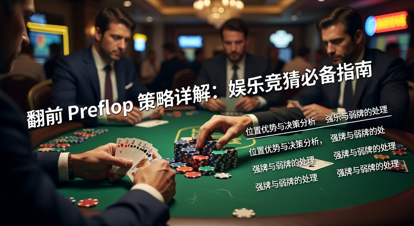 翻前 preflop：起手牌、位置与加注思路