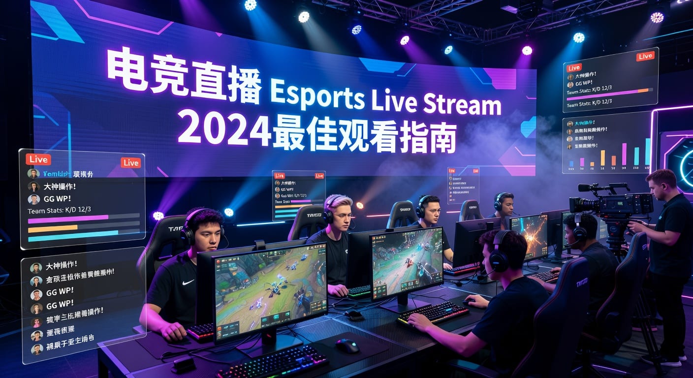 电竞直播 Esports Live Stream 观赛指南与赛事解读