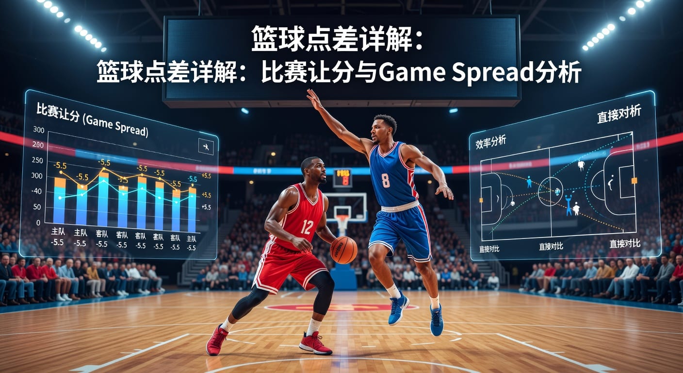 篮球点差与比赛让分 game spread 全解析