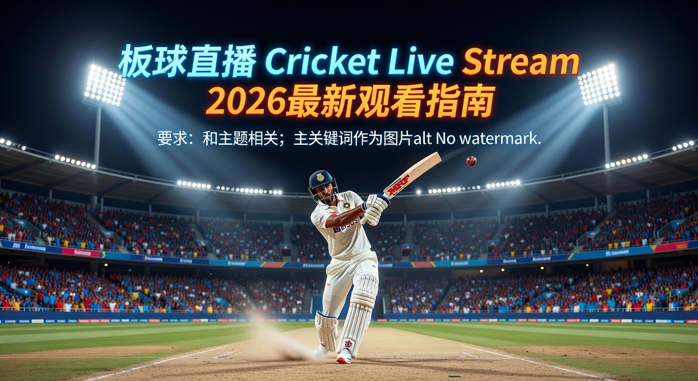板球直播 Cricket Live Stream：2026观赛指南