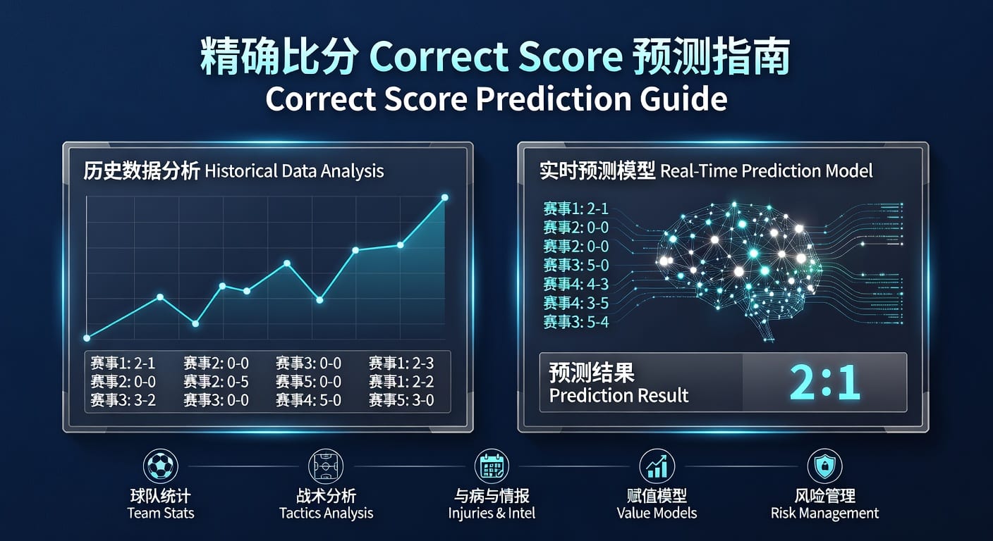 精确比分 correct score：2026年投注技巧与预测思路