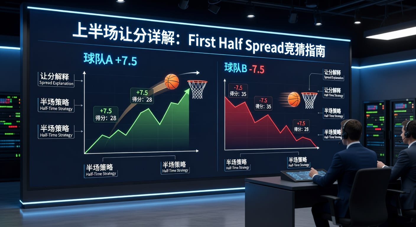 上半场让分 first half spread 实战分析与投注技巧
